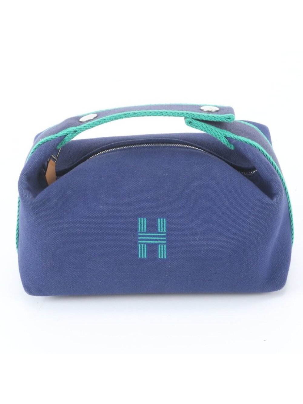 Hermes Brid-a-brac PM Leather Handbag Tote Pouch Case